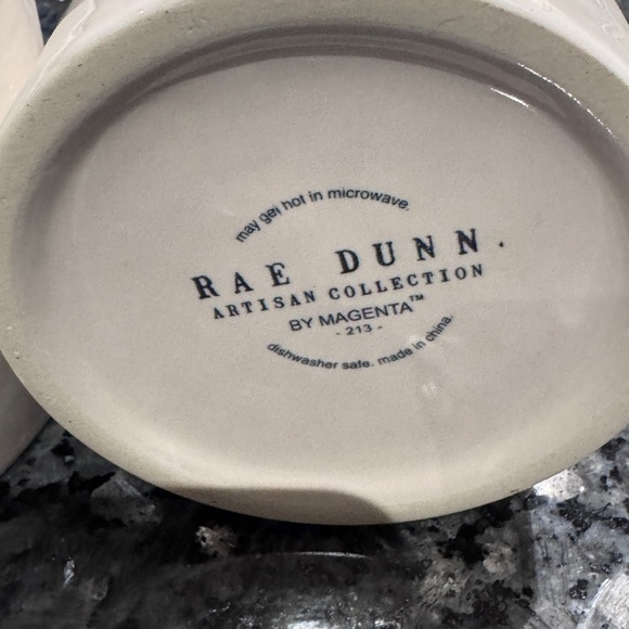 🌶️🥑 Fun Cool Rae Dunn White Ceramic Salsa and Guac Bowls 🌶️🥑 - Picture 11 of 14